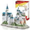 CubicFun 3D Puzzle Schloss Neuschwanstein Deutschland Architekturmodellbausätze Geschenk und Dekoration für Erwachsene und Kinder, 121 Teile
