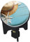 WENKO 21851100 Waschbeckenstöpsel Pluggy on The Beach Abfluss-Stopfen für alle handelsüblichen Abflüsse, Plastik, Mehrfarbig, 3,9 x 3,9 x 6,5 cm