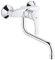 GROHE Eurosmart Küchenarmaturen - Einhand-Spültischbatterie (DN 15, Wandmontage) chrom, 32224002