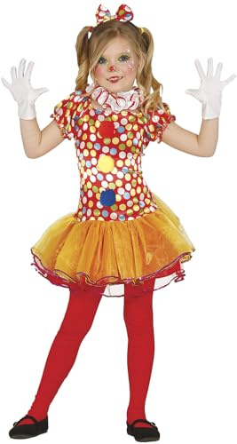 FIESTAS GUIRCA Children's Clown Costume Size 3-4 Years