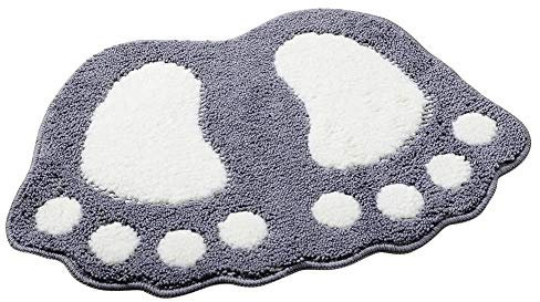 Jianyana Tappeto Bagno, Tappetino per Bagno Antiscivolo, Morbido Tappetino in Microfibra, Lavabile Tappeto per Bagno Tappeto Doccia, Tappetino Assorbente per il Bagno