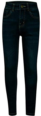A2Z 4 Kids Faded Denim Jeans Comfort Stretch Skinny - Boys Jeans JN52 Denim Green 7-8