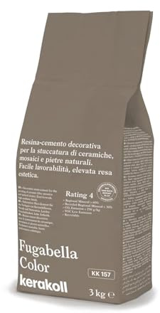 Masilla para juntas Kerakoll Fugabella KK 157 gris tórtola 3 kg
