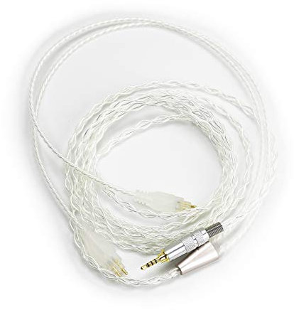 Audiokabel mit 2,5mm Trrs-Kabel mit symmetrischem Stecker Kompatibel mit Sennheiser HD650, HD600, HD580, HD660S, HD58X, Massdrop HD6XX, HD565 Kopfhörern Kompatibel mit Astell & Kern AK240 AK380 2,1m