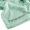 DecoKing Personalisierte Kuscheldecke 150x200 cm Pfefferminze Decke mit Namen Bestickt Microfaser Tagesdecke Fleece Mic