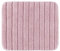 PANA® WC-Vorleger ohne Ausschnitt (45x50 cm) • Badematte rutschfest mit Streifen-Design • Badezimmerteppich als Duschvorleger für Dusche, Badewanne, WC-Vorleger • Farbe: Rosa