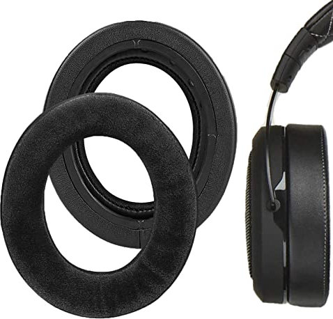 Geekria Comfort Hybrid Velours Ersatz-Ohrpolster für Corsair HS70 PRO/HS60 PRO/HS50 PRO Kopfhörer, Ohrpolster, Reparaturteile (schwarz)