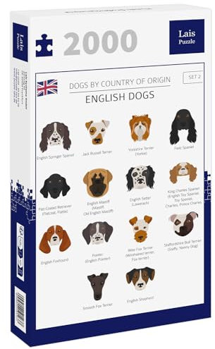 Lais Puzzle Hunde Großbritanniens 2000 Teile