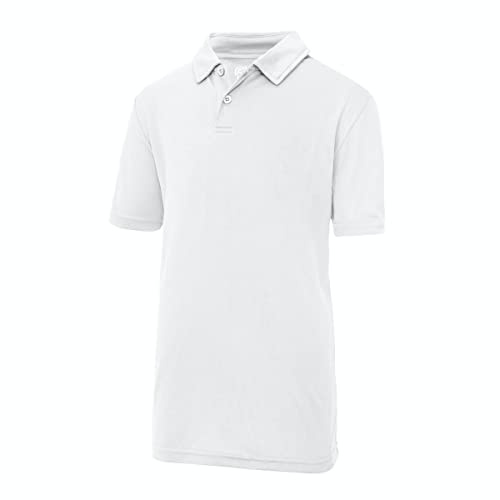 AWDis Kids Cool Polo Arctic White
