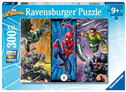Ravensburger Marvel Spiderman 300 Pieces Jigsaw Puzzle for Kids Age 9+