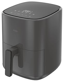 HAIER Freidora de Aire sin Aceite de 5L, Pantalla Táctil, 6 en 1, Air Fryer, Hornear, Asar, Parilla, Deshidratar, Descongelar, para 4 Personas