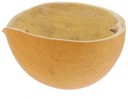BRIGHTFUFU 1 Stk Kürbisschaufel Küchenkelle Löffel Badelöffel Flaschenkürbis Wassersauna Schaufel Badekelle Für Wasser Kungfu-teezubehör Wasserschöpfer Aus Holz Natürlich Shampoo-löffel