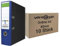 versando 10x breiter Premium Ordner DIN A4 Rücken 8cm Aktenordner Ringordner - Blauer Engel zertifiziert - blau