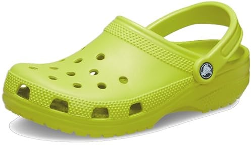 Crocs Unisex Adult Classic Clog, Kiwi, 9 UK Men / 11 UK Women