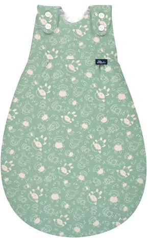 Alvi Baby Mäxchen Außensack Exklusiv I Baby-Schlafsack mitwachsend & atmungsaktiv I Kinderschlafsack waschbar I leichter Schlafsack
