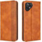 EASSGU Handyhülle für Smartphone, Compatible with Fairphone 5 (6.46 Inches) Flip Folio PU Leder Magnetschalter Schutzhülle, [3 Kartenfach] [1 Wallet] Stand Case - Braun