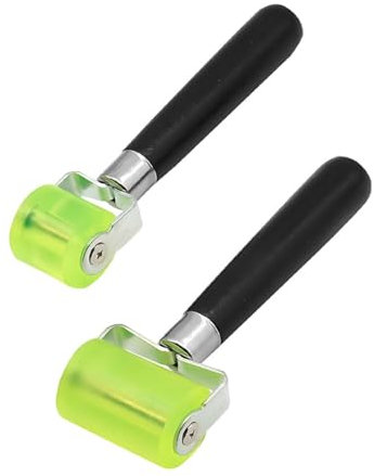 OIGWBPH 2 Piezas Rodillo de Silicona Resistente al Calor, Rodillo Presionador Manual Resistente a Alta, para Soldar Lonas de PVC