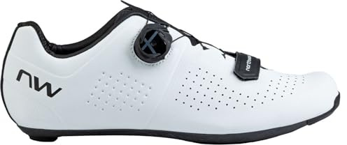 Northwave Storm Carbon Rennrad Fahrrad Schuhe weiß/schwarz 2026: Größe: 47