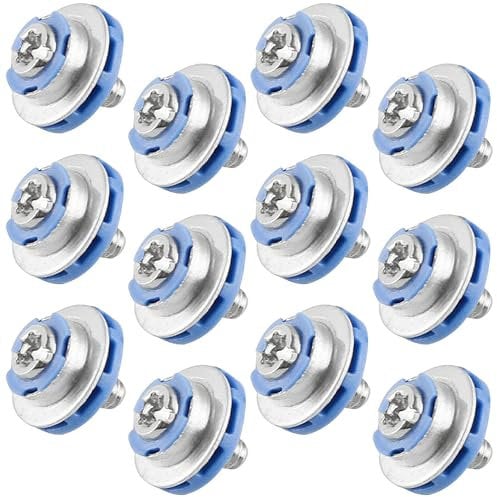 12 tornillos de fijación para disco duro compatibles con HDD DC5800 DC7800 DC7900 6005 6200 6300 Z200 6000 8000 8100 8200 tornillos para servidor, tornillos SSD, amortiguadores