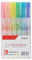 Funkelnde Textmarker, Glitzer Textmarker, 6X Glitzer Textmarker Mit Schräger Spitze, Ästhetische Marker, Pastell Textmarker-Set, Glitzer Gelstifte Für Und Mädchen