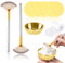 Facial Mask Brush and Bowl Set Large Gold Facial Mixing Bowl 2 Fluffy Fan Brushes 5 Compressed Facial Sponges Headband Professional Mask Applicator Tools for Skincare Routine