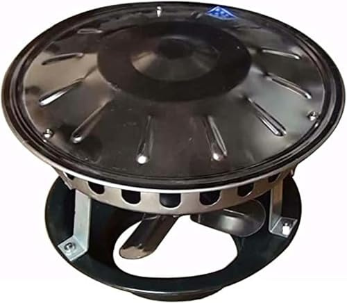 REHOOF Abluftventilator,Rauchabzug Ventilator,Imney Rauchabsauger,Imney Saugzug-Rauchabsauger Fürs Dach,Imney Ventilator Für Kamine Aus Edelstahl,Rauchabzug Grill Für Holzöfen Und Kamine 70W,11cm