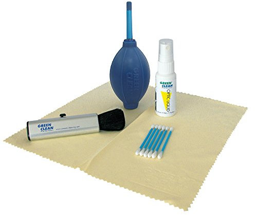 GREEN CLEAN Reinigungskit für Foto Video Computer blau