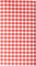 Mitteldecken Karo red – Karo rot/kariert/Muster aus Airlaid 80x80cm