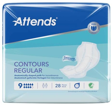 ATTENDS Contours Regular 9 Vorlagen 28 St