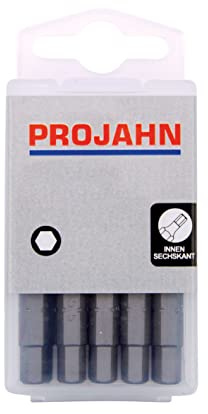 Projahn Schraubendreher-Einsätze T40 (Länge 25 mm, Bits für Innen-TX Schrauben, aus S2-Spezialstahl, Schrauber-Bit, 10er Set) 2736-10