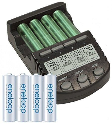 Panasonic eneloop Standard (ehem. Sanyo eneloop Standard) Mignon AA HR-3UTGA und AccuCell LCD-Ladegerät