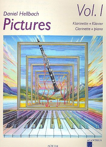 PICTURES Vol. 1 mit CD - Klarinette und Klavier