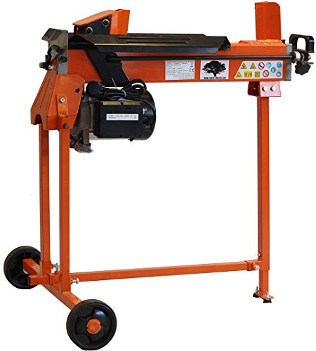 Forest Master Holzspalter 7 Tonnen Brennholzspalter kontinuierlich variabel bis zu 50 cm im Durchmesser (inkl. Doppelklinge, Tisch und Rücklaufsperre)
