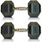 VIPER 10KG Cast Iron Hex Dumbbell Set Biceps Body Weight Lifting Training Bodybuilding Fitness Weight Lifting Training Home Gym Ladies