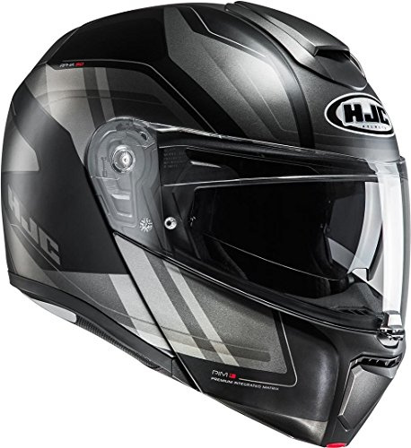 HJC Motorradhelm RPHA 90 Tanisk MC5SF, Schwarz, Größe XL