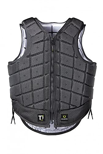 Champion Titanium Ti22 Body Protector Medium - Short Black with Titanium Lining
