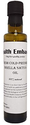 Health Embassy Fresh Cold Pressed Nigella Sativa Oil (250ml)