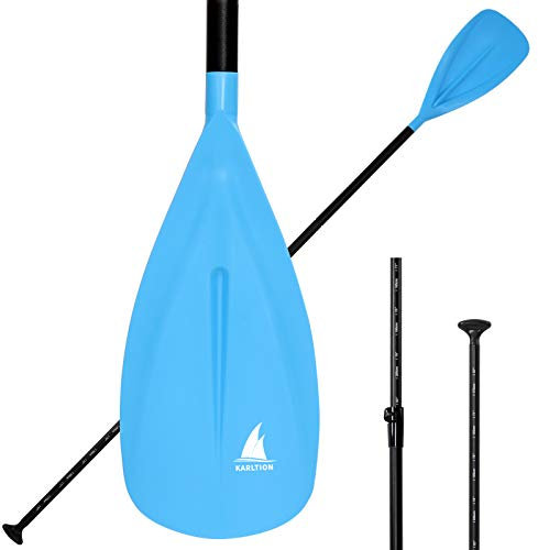 Karltion SUP-Paddel - 3 Stück verstellbarer Aluminium-SUP-Paddel-Legierungsschaft