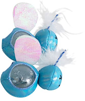 Catstages Firefly Treat Stuffer - Katzenspielzeug - leuchtet im Dunkeln - 2er-Pack