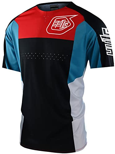 Herren Mountainbike MTB Top Kurzarm Atmungsaktiv Bequem Weich Feuchtigkeitstransport Radtrikot?Kurzarmtrikot Für MTB Rennrad/Multisport/Fitness (Style-5,XL)