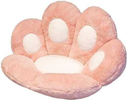 Kissen für Katzenfüße, süßes Sitzkissen, Sofakissen für faule Sofa, Dekoration für den Außenbereich, warmer Boden, Kissen 80 x 70 cm, hautfreundlich, warme Matte (Rosa Übergröße)