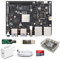 VisionFive2 Open Source RISC-V Single Board Computer, Quad-core StarFive JH7110 64-bit CPU, LPDDR4 8GB RAM 3D GPU, Dual Gigabit Network M.2 M-Key Port, Support Linux Ubuntu (with WiFi 6 Dongle)