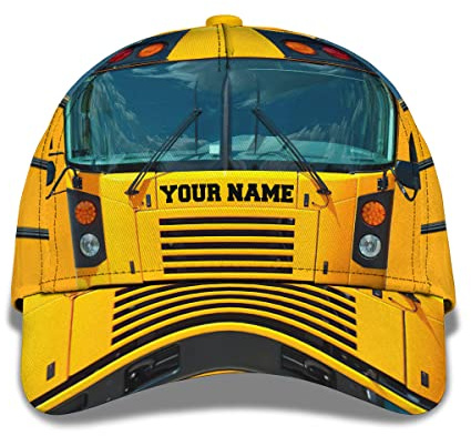 934 Freizeit Basecap Bus Schulbusverkehr Baseball Mütze Leichtgewicht Basecap Verstellbare Baseball Kappe Für Teenager, Auf Reisen, Running