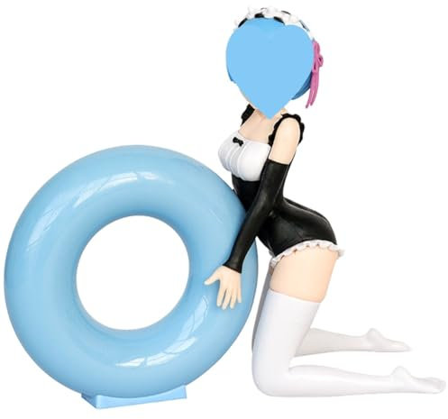 Figure Anime Statue 13cm Schwimmring Mädchen Sammlung Statue Sexy Dekoration Spielzeug Puppe Anime Fans Spiel Design Thema Kniende Haltung Anime Modell Erwachsene Sexy Ornamente