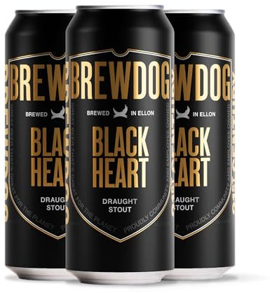 BrewDog Black Heart Stout 24 x 440ml cans