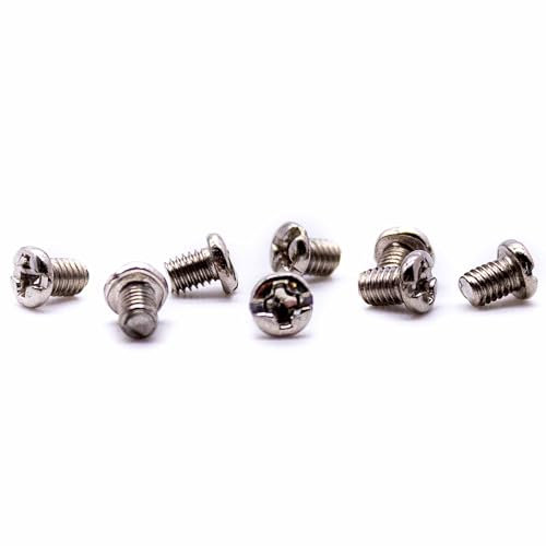 Simpletek Set mit 8 Schrauben zur Montage und Reparatur von Festplatten mit 2,5 Zoll | Festplatten-Befestigung Caddy Tray