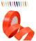Orange Rot 20mm Satinband 23 Meter, Polyesterband, verschönern Sie Ihre Bastelarbeiten und Feiern, ideal für Geschenkverpackungen, Dekorationen, Hochzeitsautoband, Bänder zum Basteln