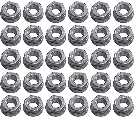 BYUTFA Nut 30 Pack Chainsaw- Replacement Bar Nuts Chain SawNuts Replaces OEM 503220001 Chainsaw- Parts & Accessories Sprocket Cover