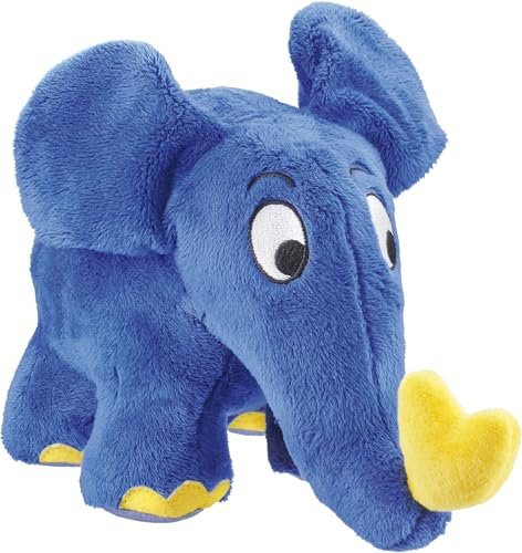 Schmidt Spiele 42286 Die Maus, Elefant, 50. Geburtstag, 17 cm Plüschfigur