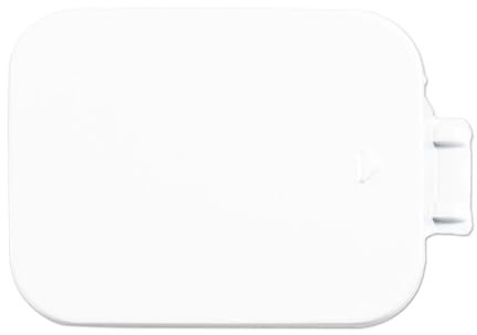 Paraurti anteriore gancio di traino tappo di copertura gancio di traino compatibile for BMW E60 E61 535i 550i 528i accessori 2008-2010 51117184708 accessori auto(White Passenger Side)